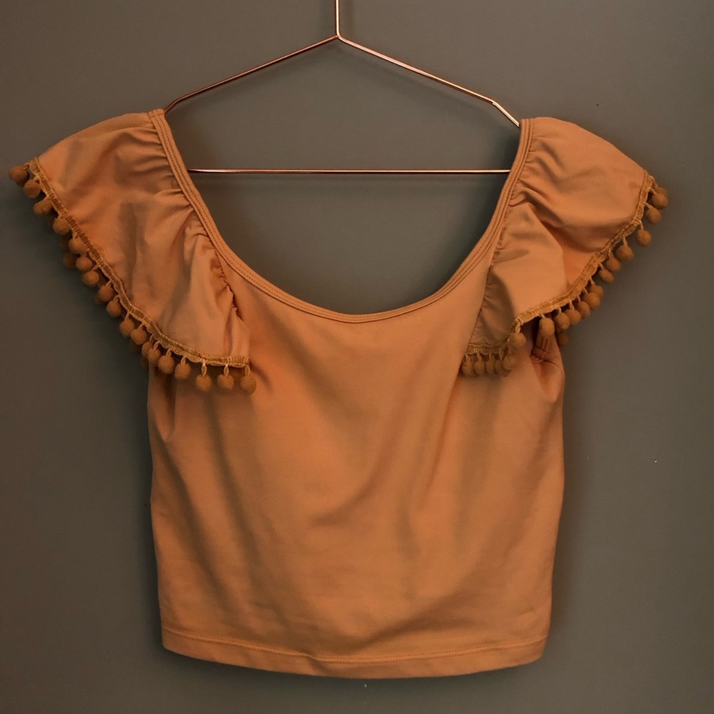 Kortni Jeane Flounce Top XSmall